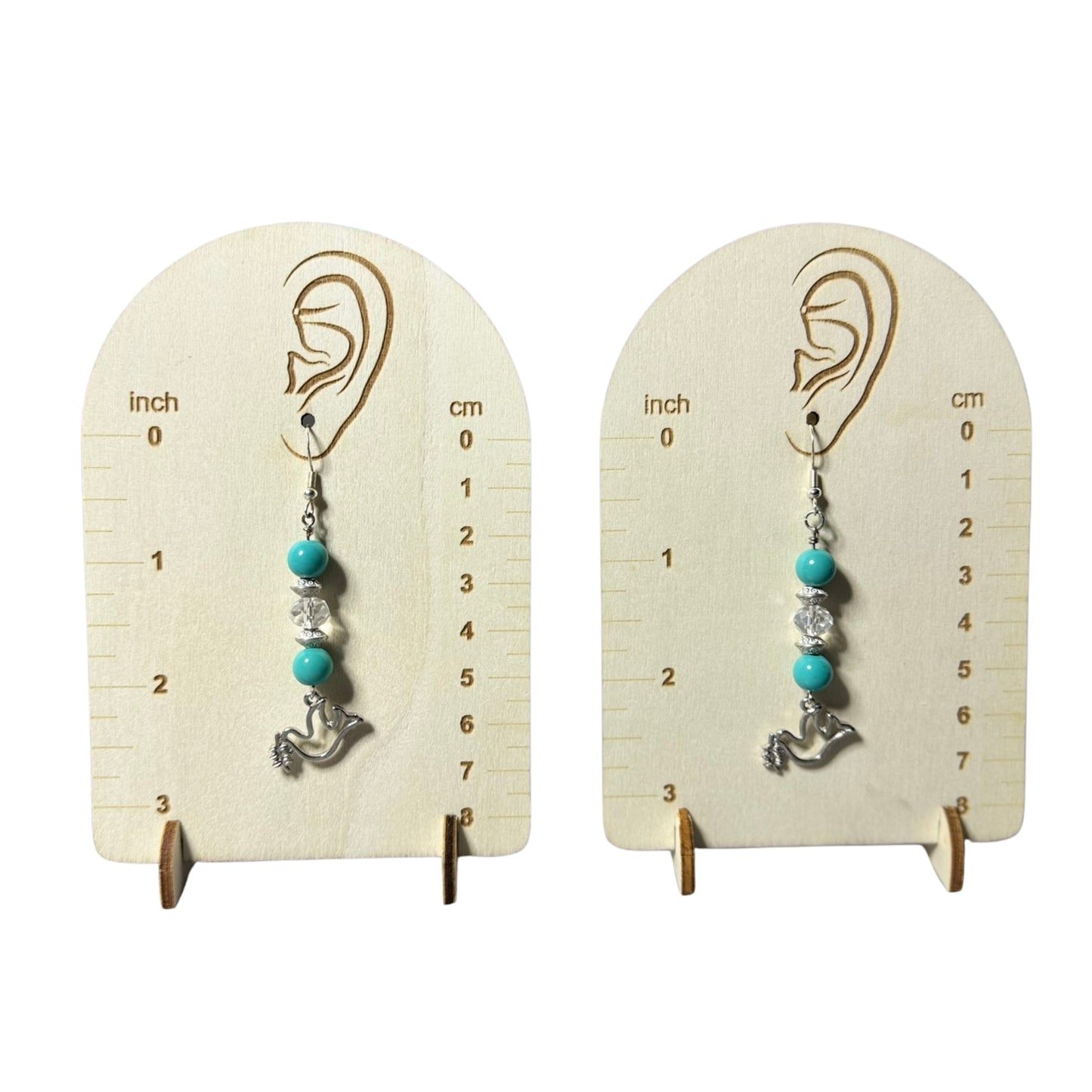 Carolina Songbird Earrings | Handmade Dangle Earrings