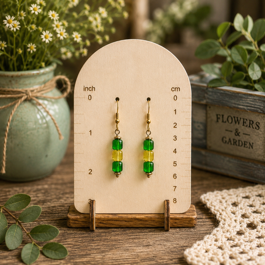 Morning Dew Earrings | Handmade Dangle Earrings