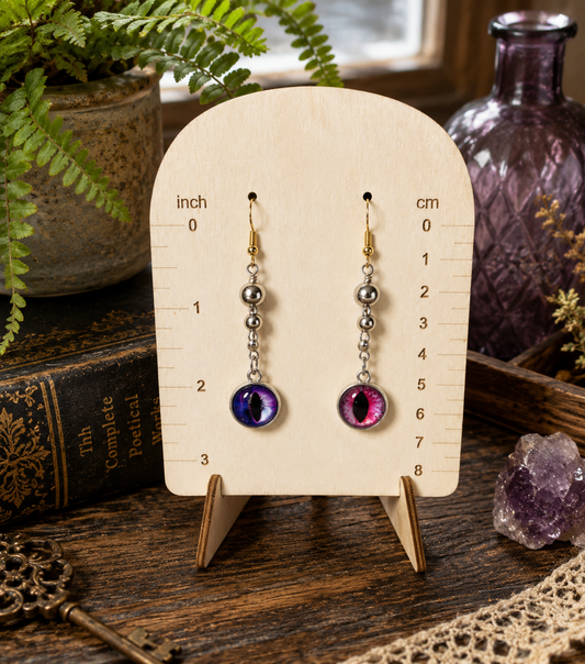 Mystic Gaze Handmade Earrings